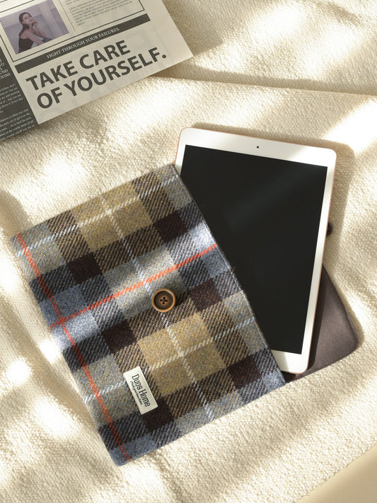 Laptop Sleeve -100% Cashmere - Red