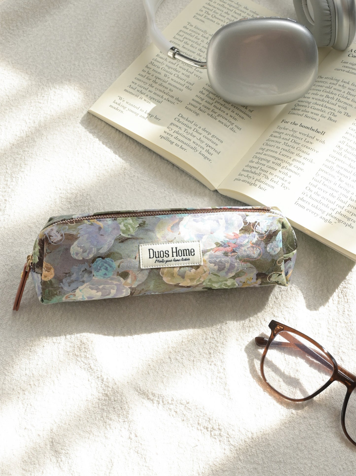 Handcrafted Boutique Organizer -Dusk Petal