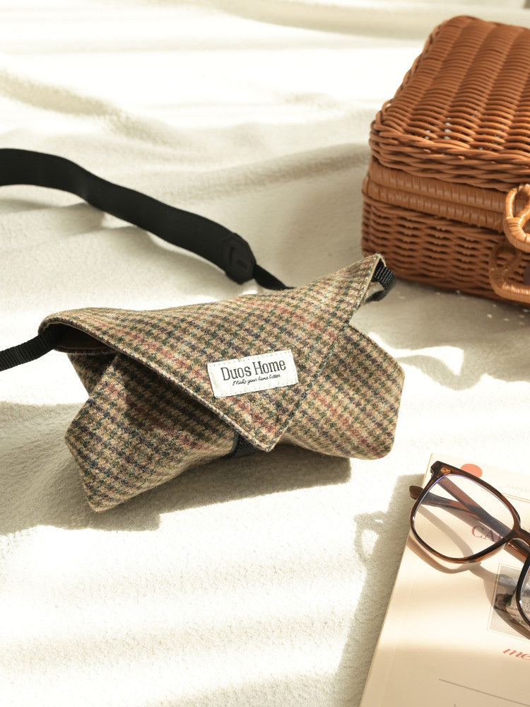 Duos Home Wool & Suede Magic Wrap - Black