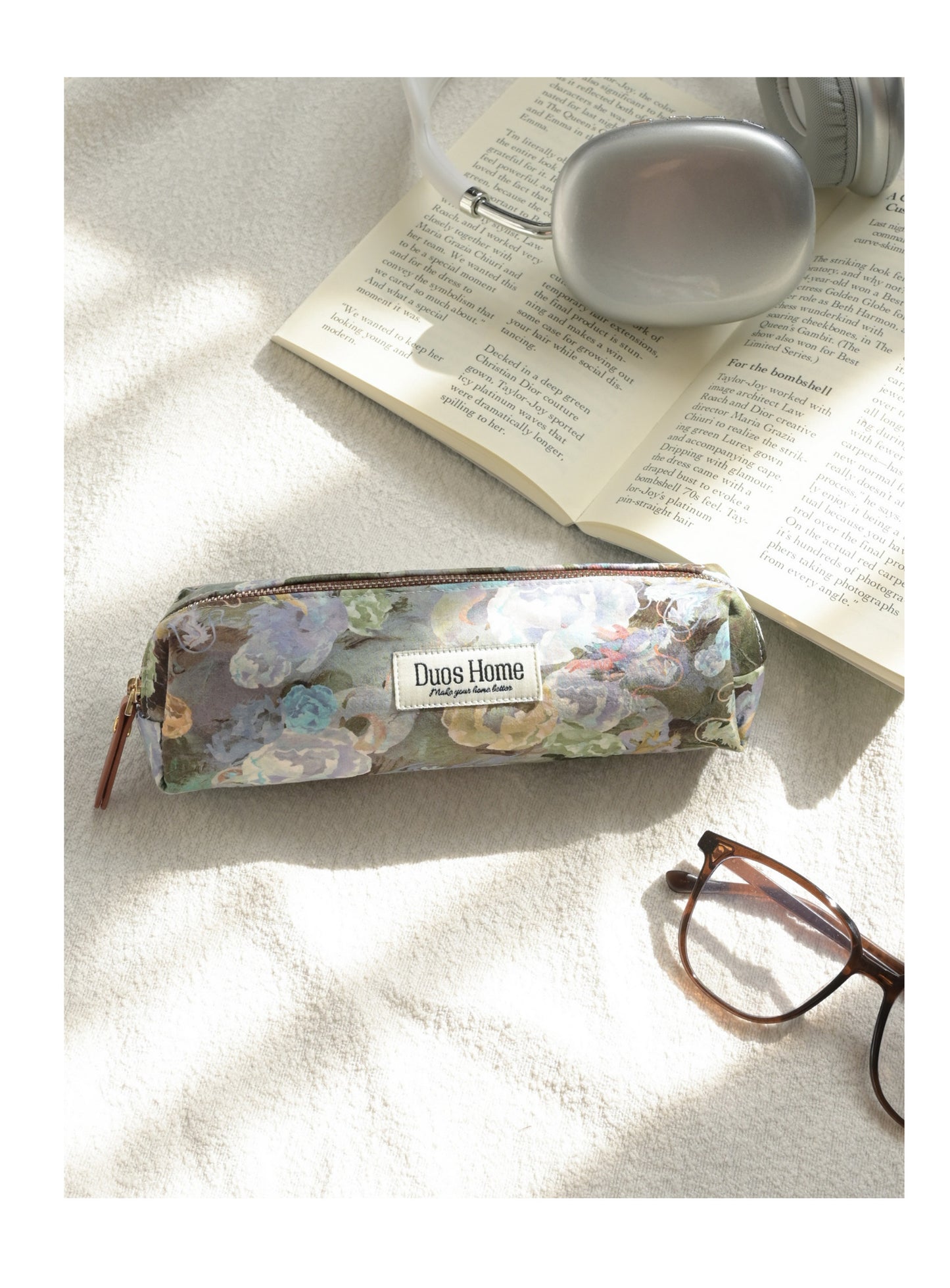 Handcrafted Boutique Organizer -Dusk Petal