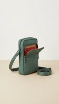 Slim Crossbody Bag Slate Green
