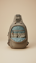 Compact Sling Bag Taupe