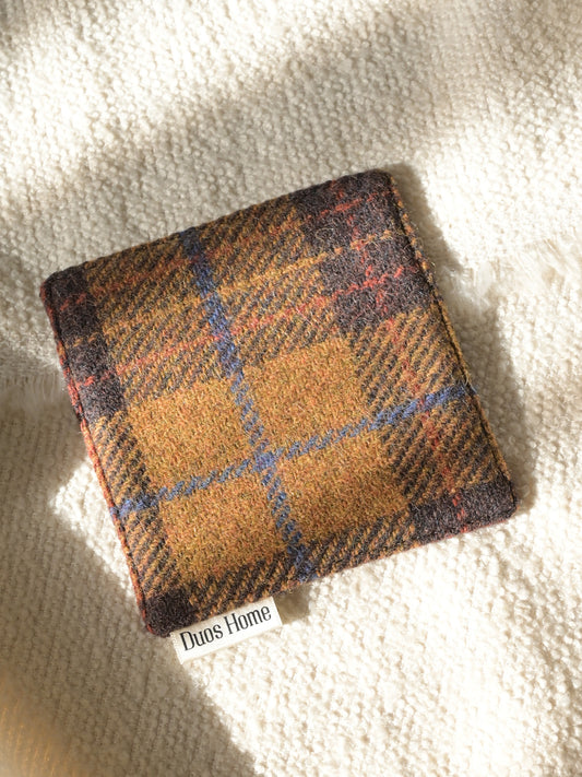 Duos Home 100% Wool Double-Sided Coaster - Sunset Afterglow