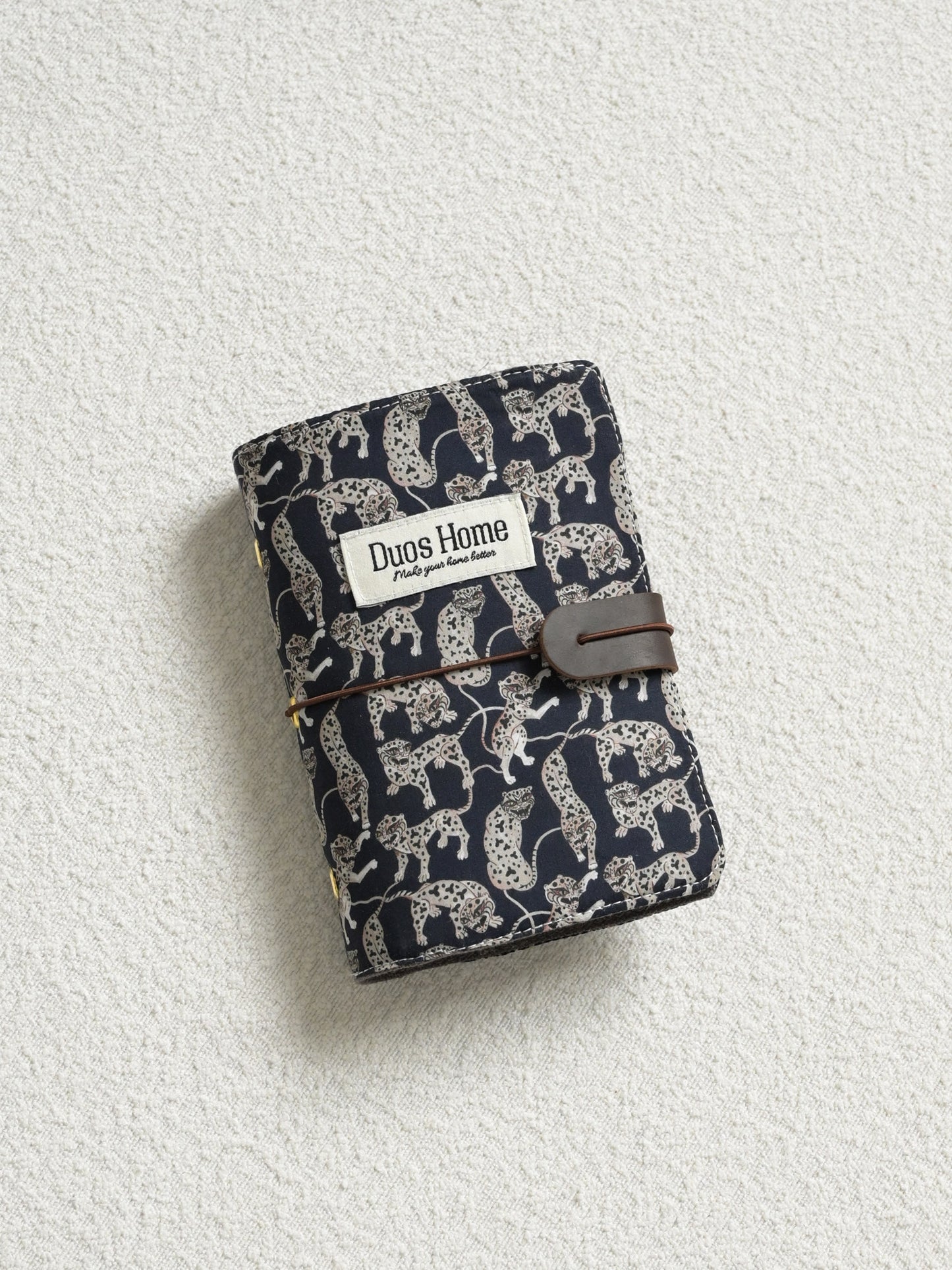 Liberty London Leather-Trimmed Planner -  Lagoon Serenity