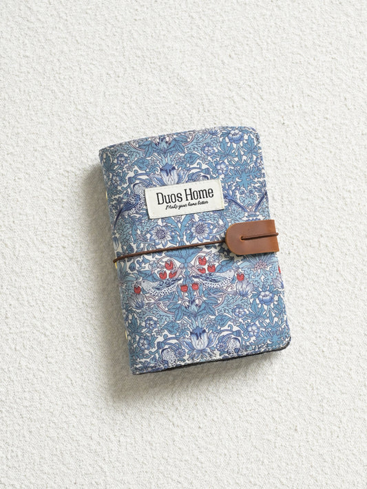 Liberty London Leather-Trimmed Planner - Morning Dew