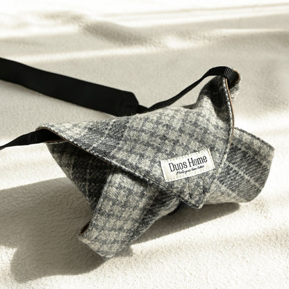 Duos Home Wool & Suede Magic Wrap - Black